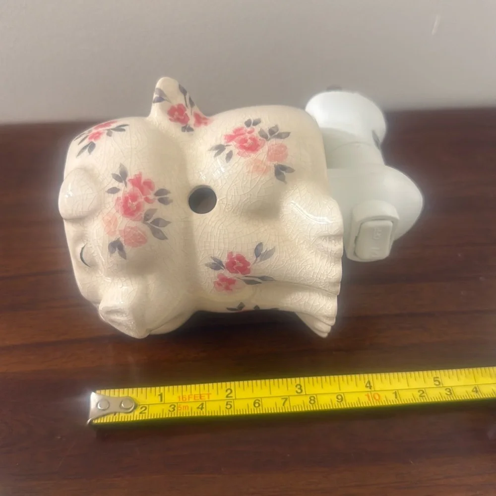 ScentSationals Wilber The Pig Accent Mini Wax Plug In Warmer Floral Farmhouse - Picture 7 of 8